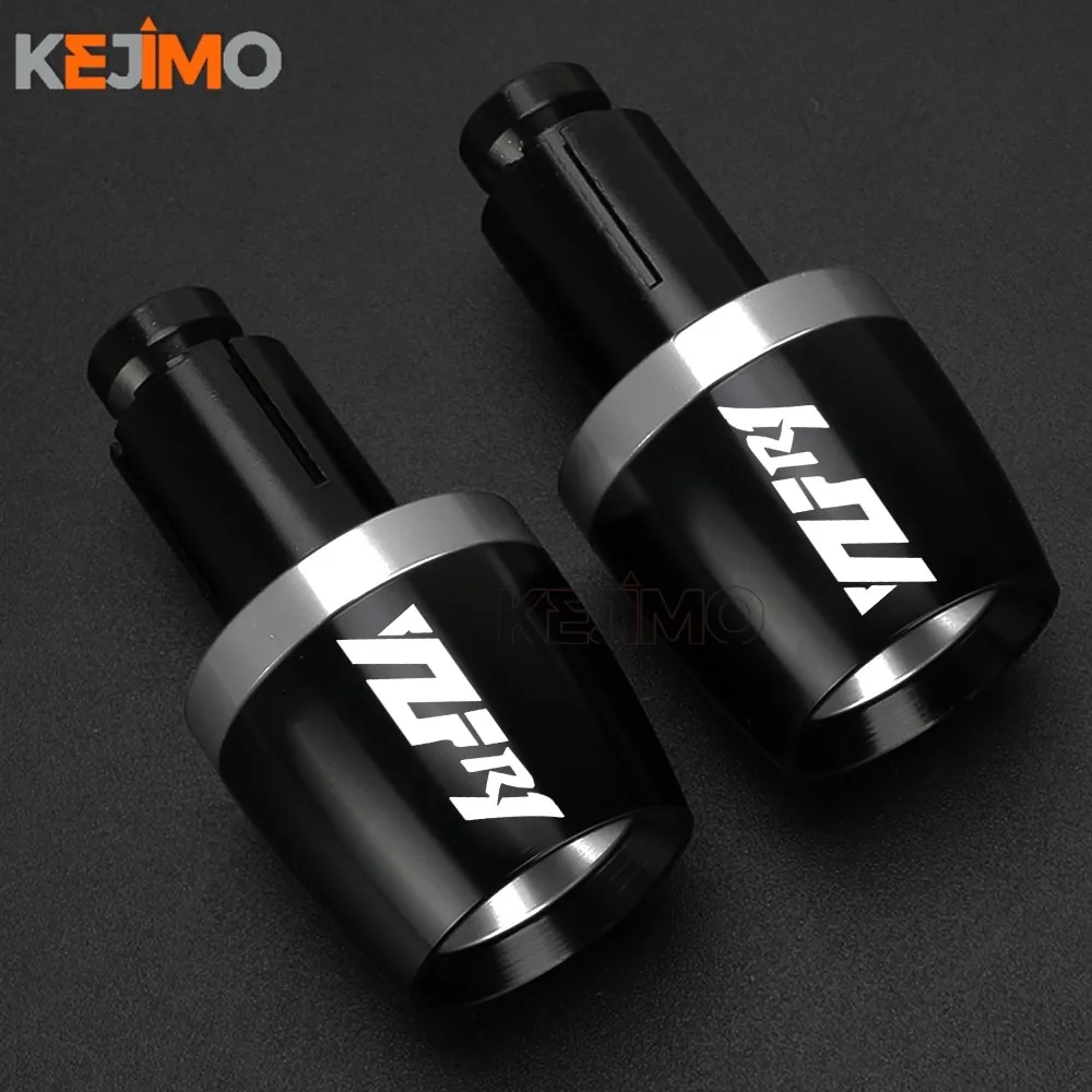 Motorcycle For YAMAHA YZFR1 YZF-R1 YZF R1 R1M R1S 2004- 2024 2023 2022 2021 2025 Handlebar Grips Handle Bar Cap Ends Plug Slider