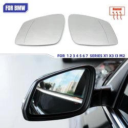 BMW F01 F02 F04 F07 F10 F11 F13 I3 F20 F30 F46 2007- 2015 왼쪽 오른쪽 윙 미러 유리 가열 후면보기