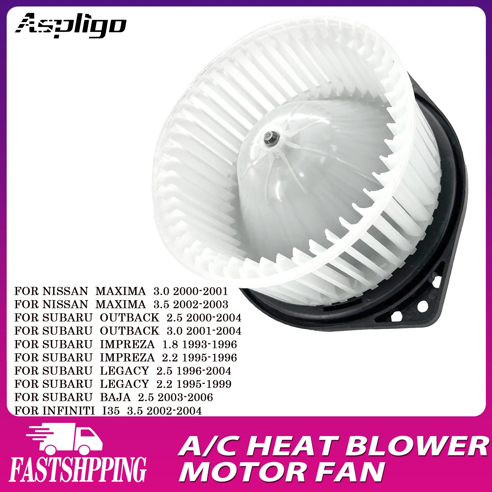 

Aspligo кондиционер AC обогреватель вентилятор двигателя вентилятора для Nissan Maxima 3.0 3.5/для Subaru Outback 2.5 3.0/Impreza 1.8 2.2/Legacy