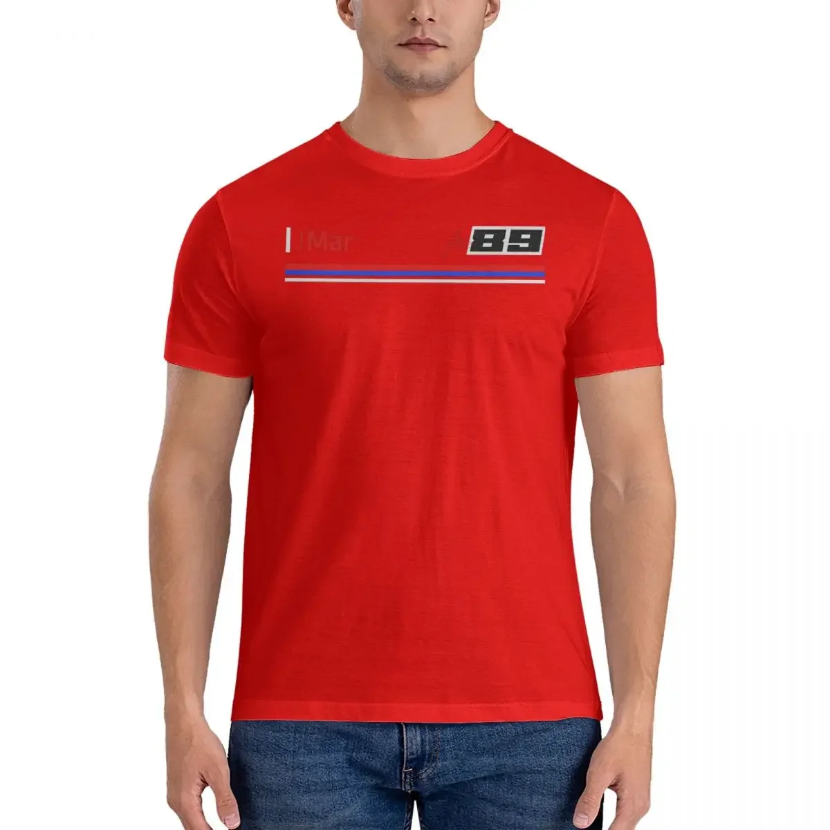 MOTO The GP Short Sleeve Tees Unique Clothes Funny Jorge Martin 89 T-Shirts Men Crew Neck 100% Cotton T Shirt new in tops & tees