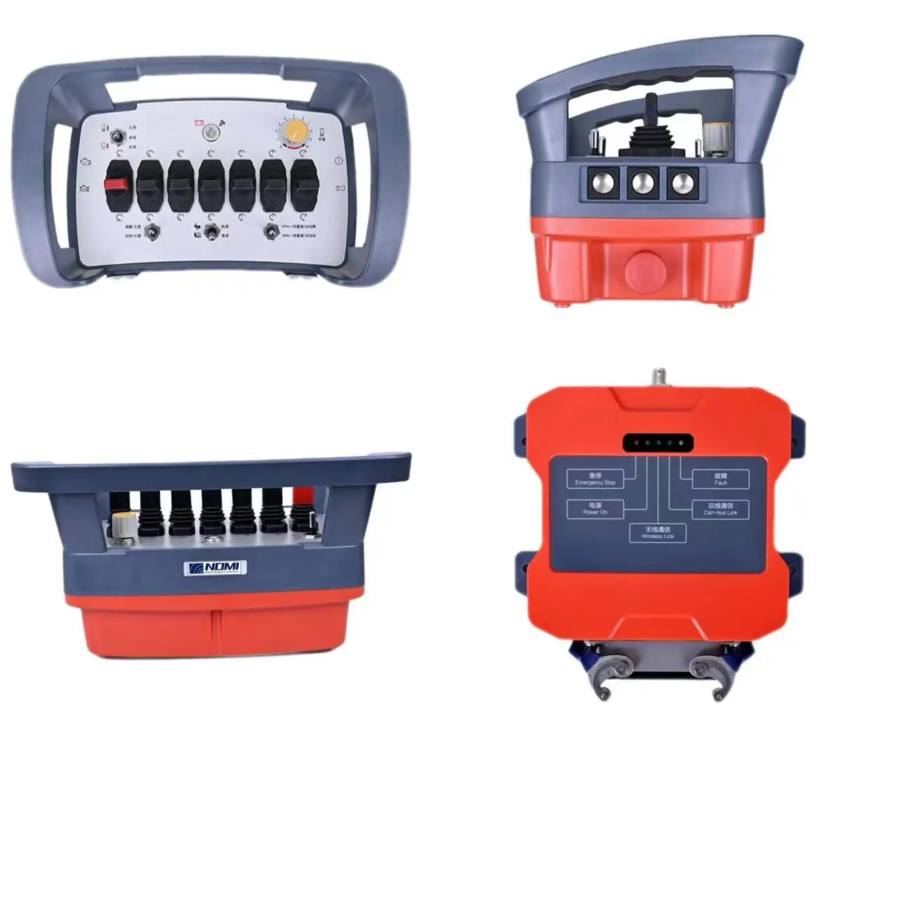 Wholesale Industrial Smart Remote Control Kits 7 Spool Hydraulic Joystick Proportional Directional Valves Wireless Remote