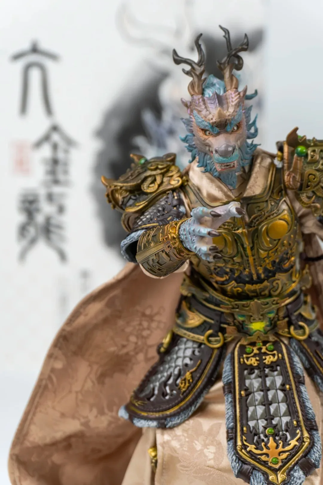 FancyRealm 1/12 Articulated Action Figure Kang Jinlong Twenty Eight Mansions Dragon Collectible Adult Collectors Hobby Display