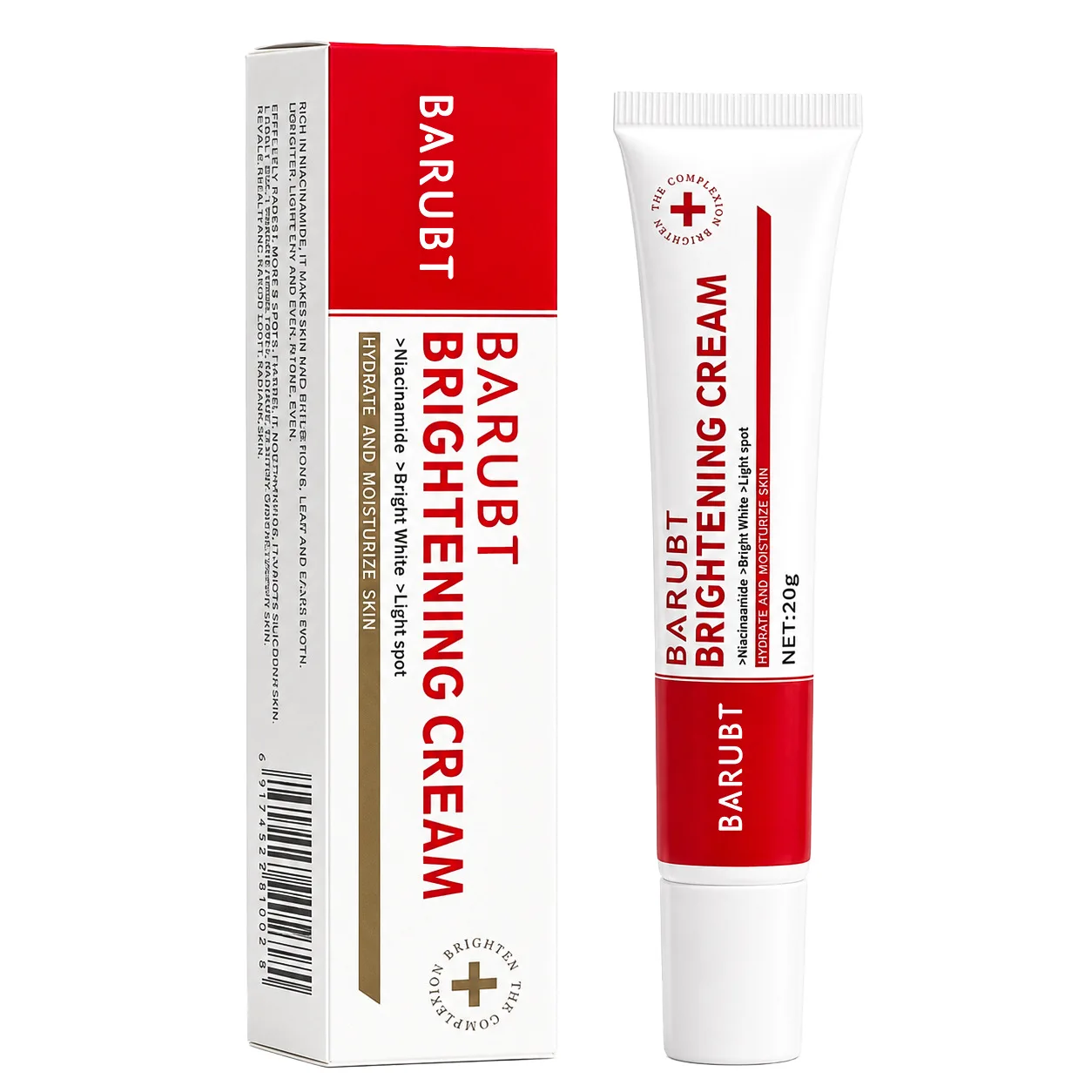 BARUBT Brightening Face Cream for Removing Sunburn, Freckles, Skin Rejuvenation, Skin Lightening, and Skin Lightening Cream