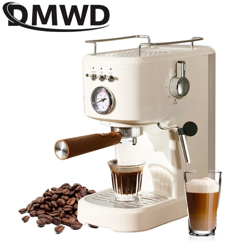 

20Bar Italian Type Coffee Maker Semi-Automatic Espresso Coffee Machine Steam Milk Frother Foamer Latte Cappuccino Fancy Coffee