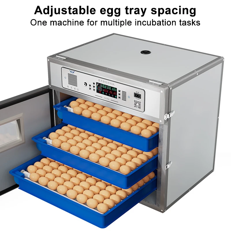 Industrial Automatic Large Incubator 80-240 Eggs Capacity Smart Hatching Machine Accurate for Chicken Duck High Hatching Rate