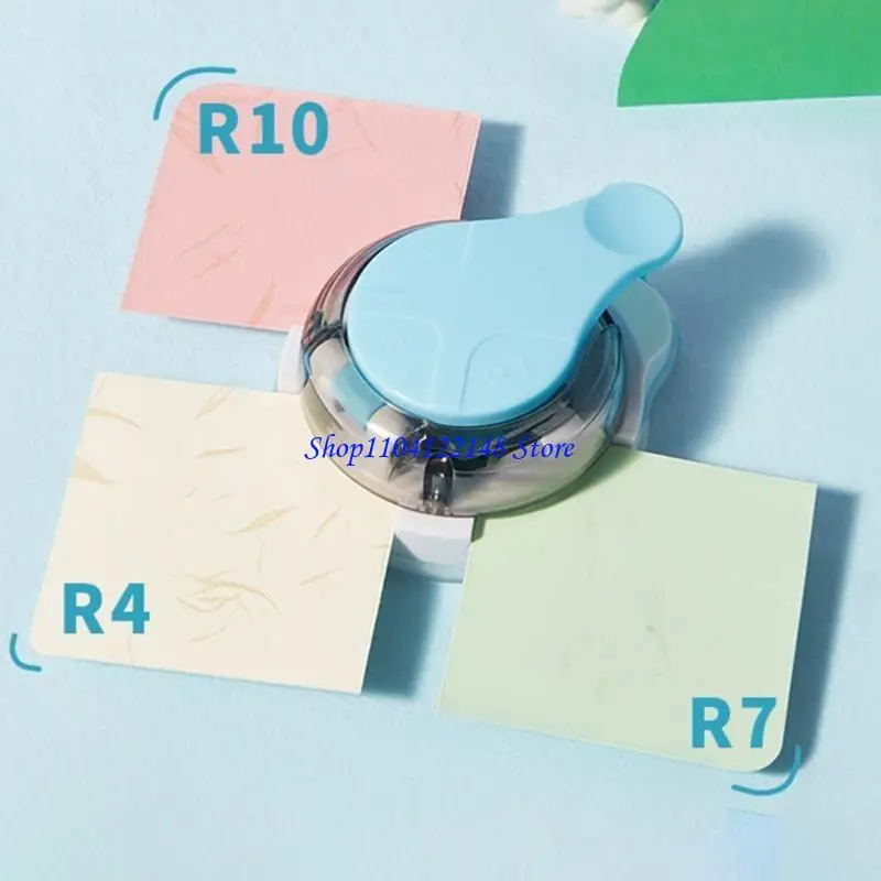 P9FA Durability ABS and Metal Corner Cutter Corner Rounder 3 in 1 Beveling, Cutting, and Rounding Tool Light &Portable