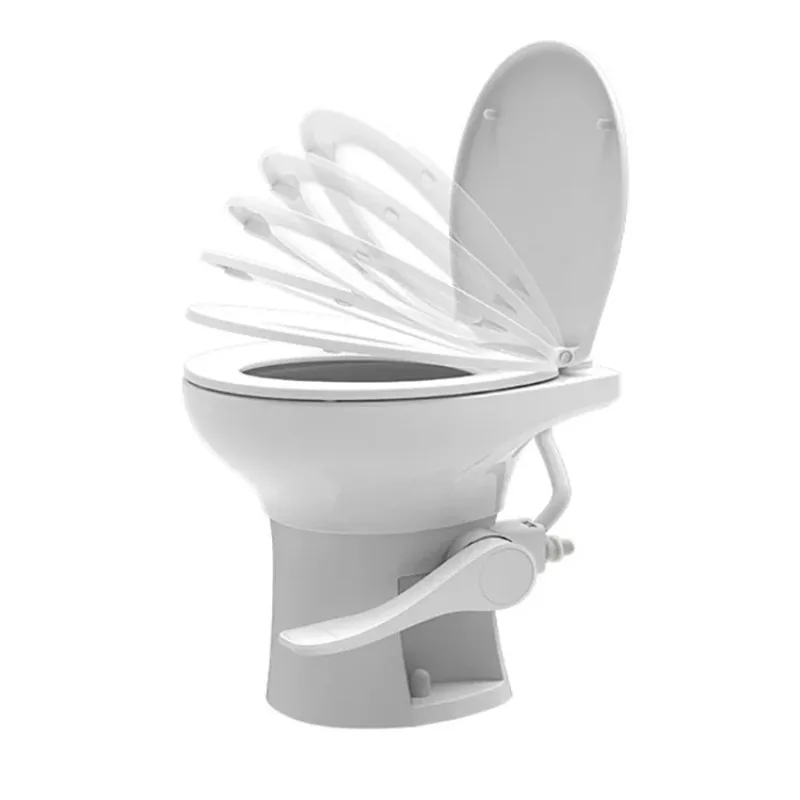 مرحاض RV مريح فعال وسهل الشطف والبلاستيك لاستخدام المنزل المتنقل والقافلة #3