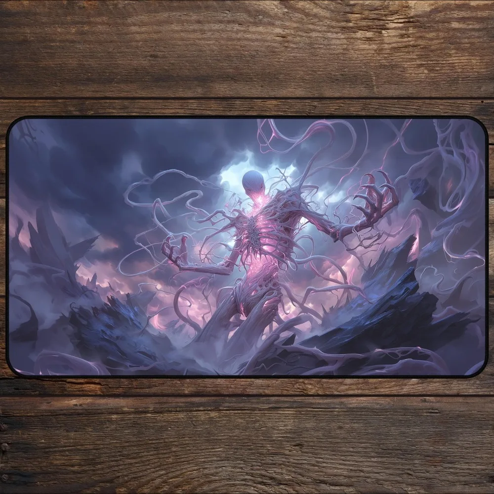 Dark Voidborn MTG Playmat Cosmic TCG Playmate Gaming deskmat & mousepad pc accessories frutiger aero tapis de souris