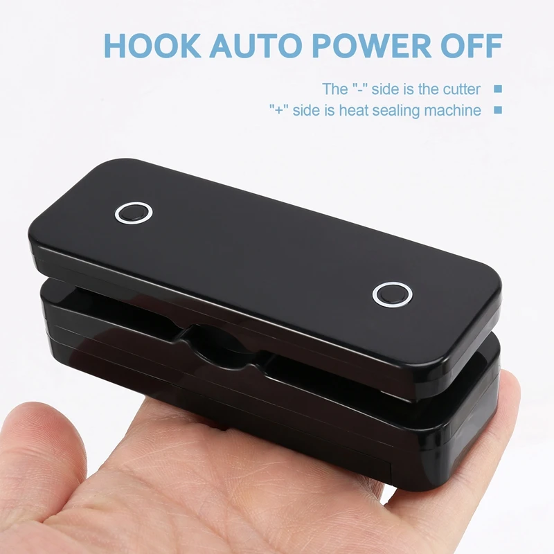 السدادة الصغيرة المحمولة باليد ، السدادات الفراغية الحرارية ، 2 في 1 ختم الحرارة والقاطع ، آلة الغلق للأكياس البلاستيكية كيس الرقاقات