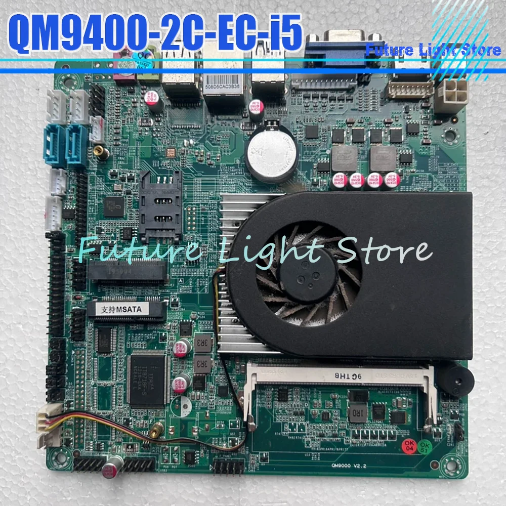 

QM9400-2C-EC-i5 4310U Integrated CPU Computer Industrial Control Motherboard