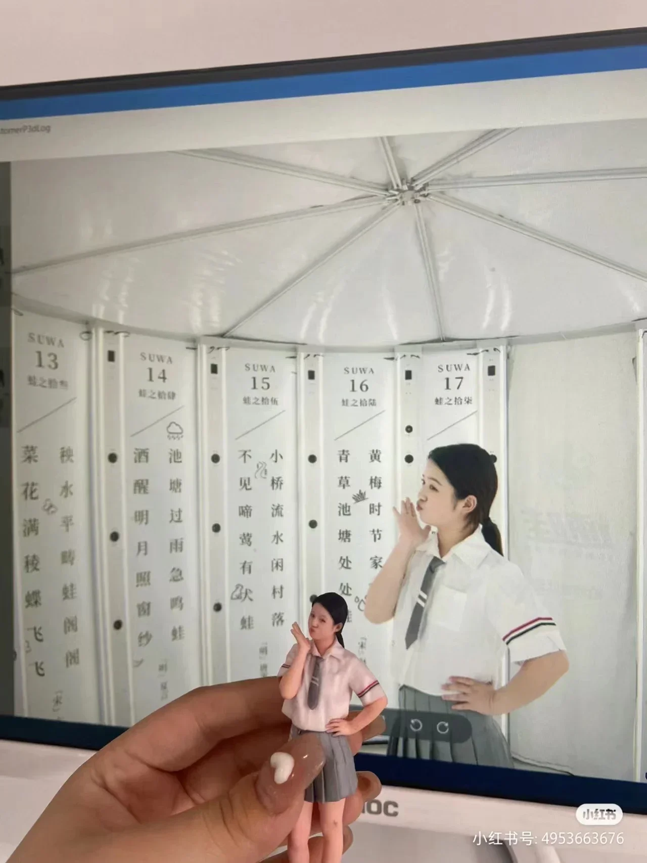 Pemindai 3D fotogram kamera 360 derajat kustom untuk detail nyata cetak hadiah manekin