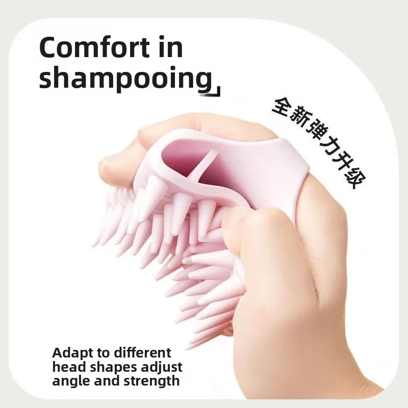 Летняя новая силиконовая расческа для мытья волос, массажная голова головы, специальный шампунь, чистая расческа для шампуня для ванной комнаты