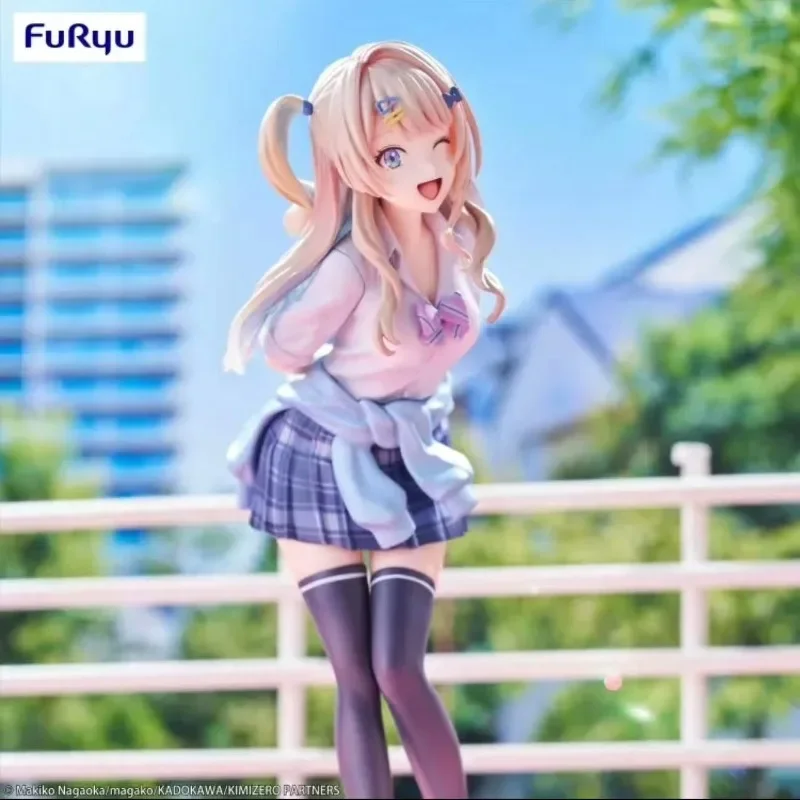 

В наличии оригинальный FuRyu You были опытными, I Was Not: Our свидание История 18 см Runa Shirakawa аниме экшн-Фигурки игрушки