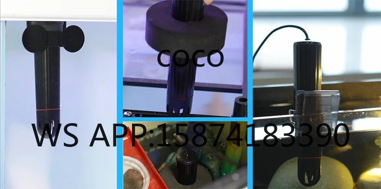 Monitor Inteligente de Agua 7 en 1 WiFi, Medición pH TDS EC ORP Salinidad para Peceras y Acuarios Marinos
