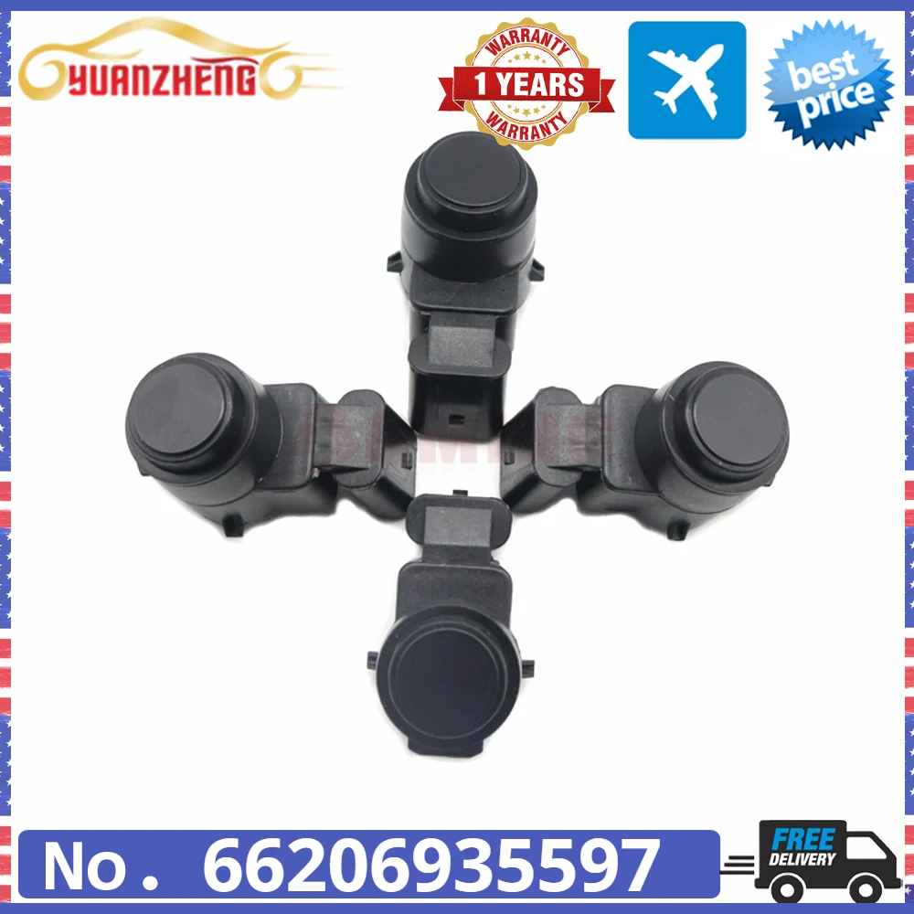 For BMW 128i 325i 328i X1 For Mini Cooper 66206940623 4PCS PDC 66202241431 Parking Sensor Bumper Reversing Radar 66206935597