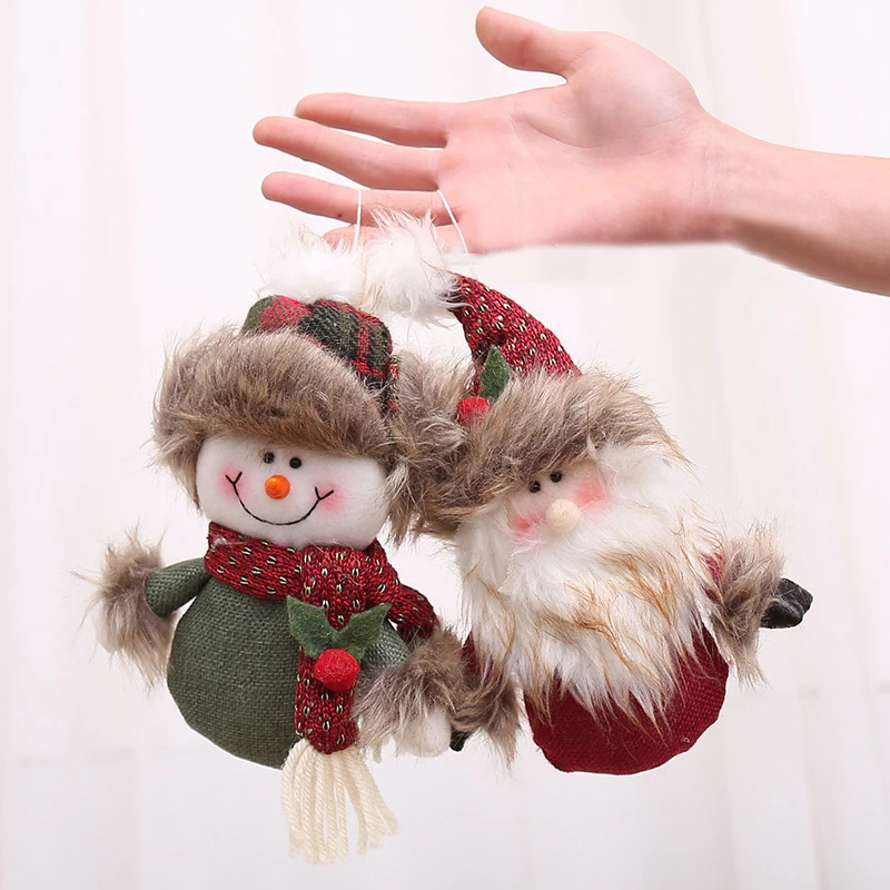 Marionnette de bonhomme de neige sans visage pour Noël, gnome de Noël, vieil homme, beurre, joyeux Noël, décorations pour la maison, ornement de Noël, nouvel an, 1PC