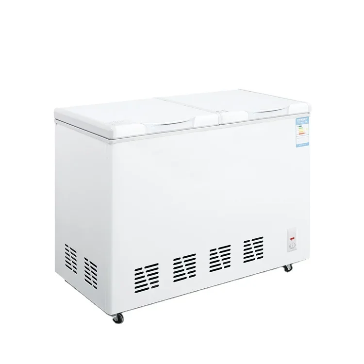 FRHF-1-1 Static Cooling Double Temperature Ice Cream Chest Freezer & Refrigerator Top Covers