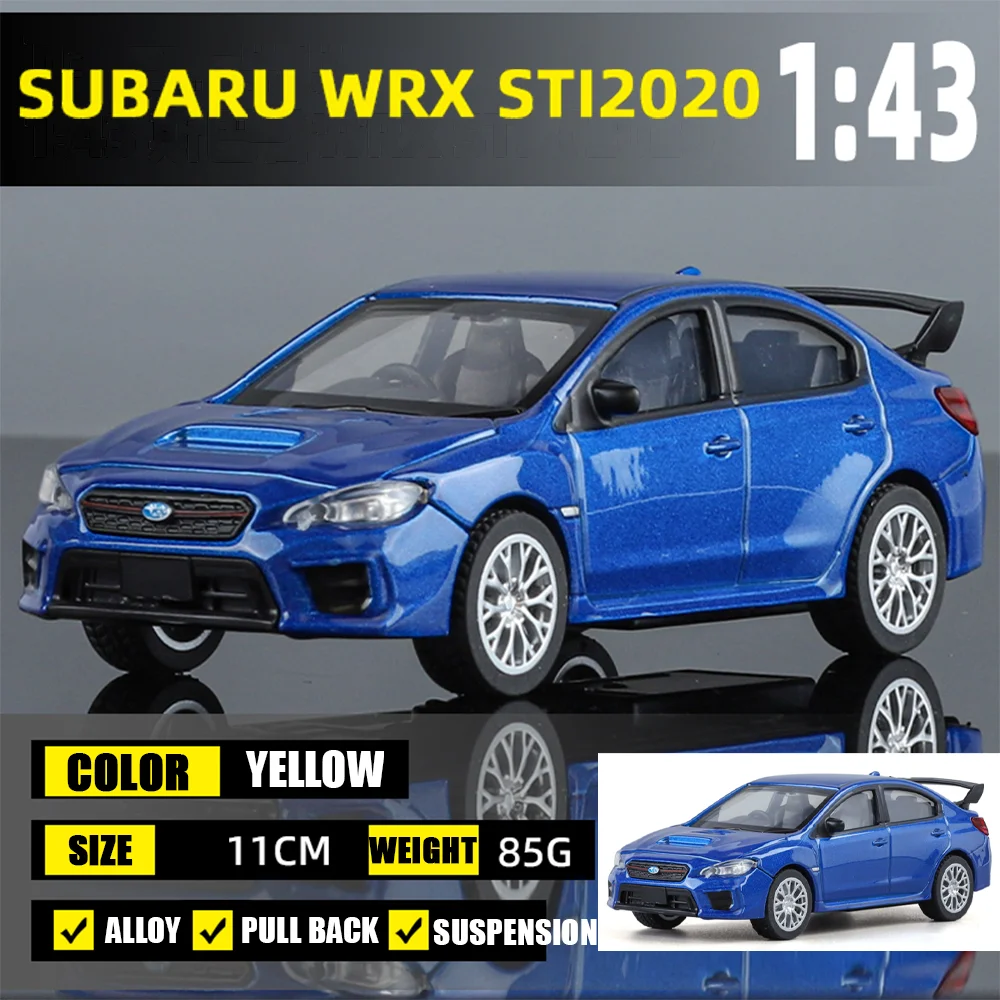1:43 Subaru Forester WRX STI Metal Diecast Car Model