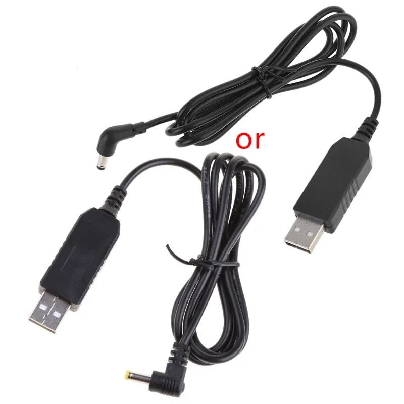 USB 5V to 5V 6V 12V 4.0x1.7mm Converter Power Supply Cable for Electronic Blood Pressure and More Devices