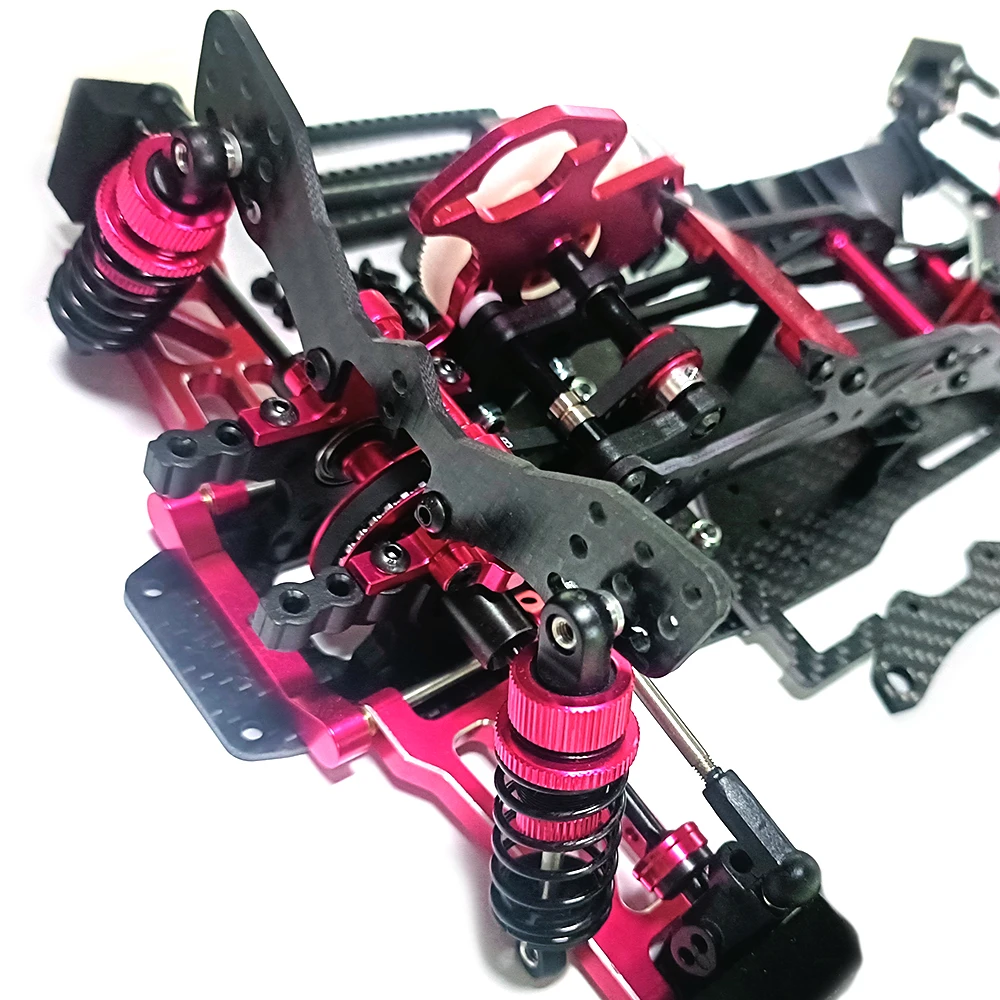 Metal & Carbon Fiber & Plastic Frame Kit For 3Racing Sakura D5MR 1/10 RC Remote Control Flat Road Drift Car Parts