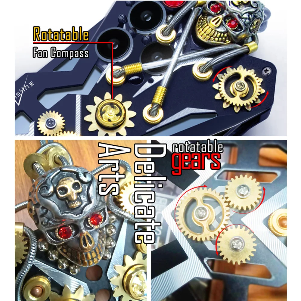 Metal Gear Skeleton Cooling Case for Samsung Galaxy S24 Ultra