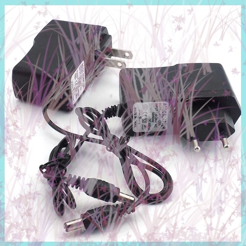 100 - 240V AC to DC Power Adapter Supply Charger Charging adapter 12V 0.5A  500mA US EU Plug 5.5mm x 2.1mm  LED Strip Light B2