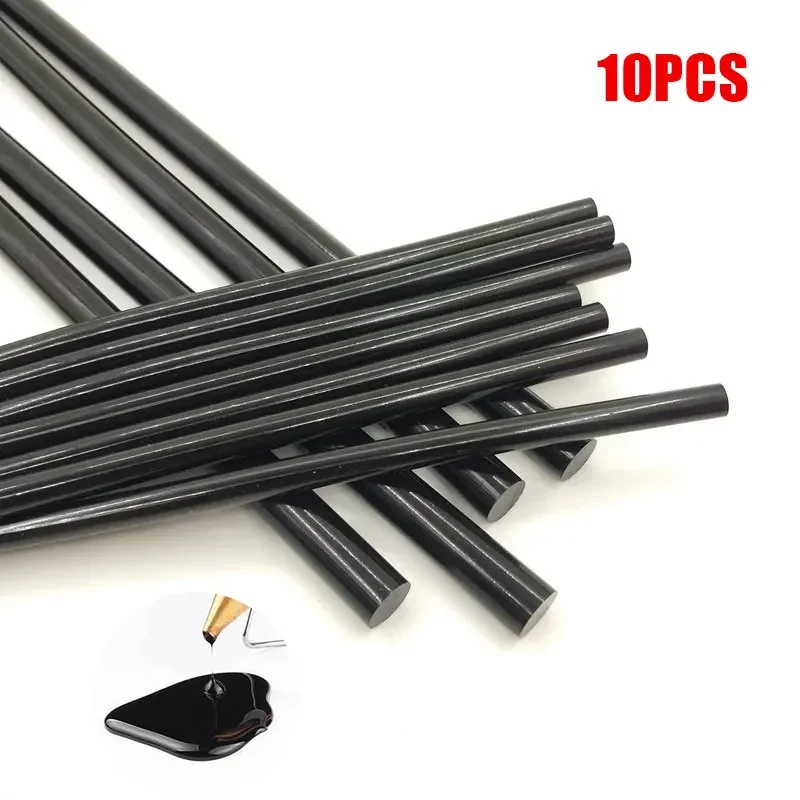 Автомобильные клеевые палочки для ремонта вмятин на кузове автомобиля, черные высококлейкие термоплавкие палочки, сильная адгезия, аксессуары для ремонта автомобиля Amagi