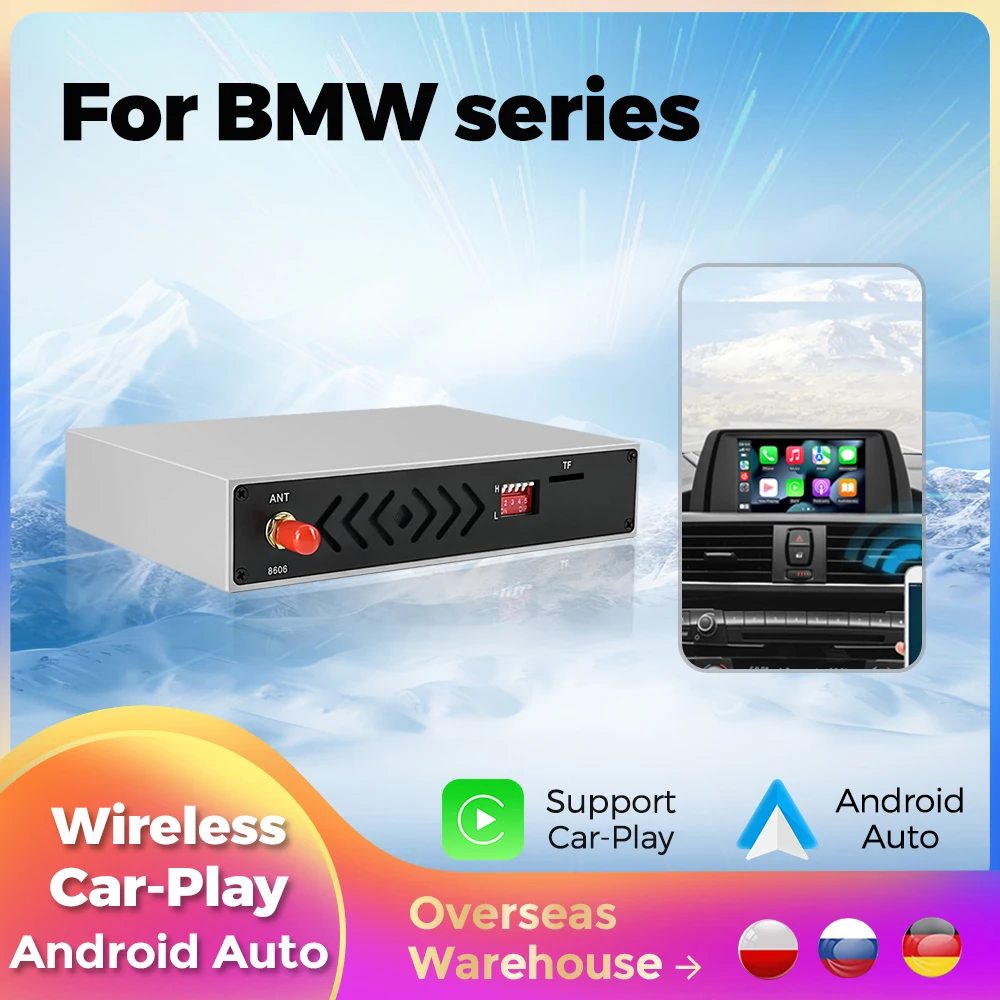 Wireless CarPlay for BMW NBT,CIC,EVO,CCC System 1 2 3 4 5 6 7 Series X1 X3 X4 X5 X6 F56 F15 F16 F25 F26 F48 F01 F10 F22 F20 F30