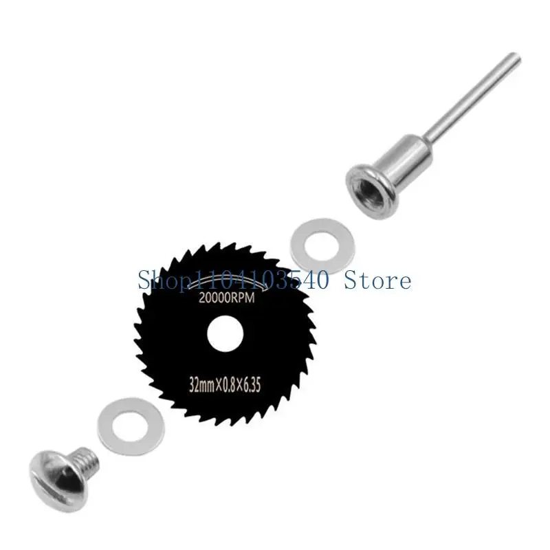 02DC HSS Rotary Tool Mini Circular Bled Set Holzschneidscheiben 7 Stcs