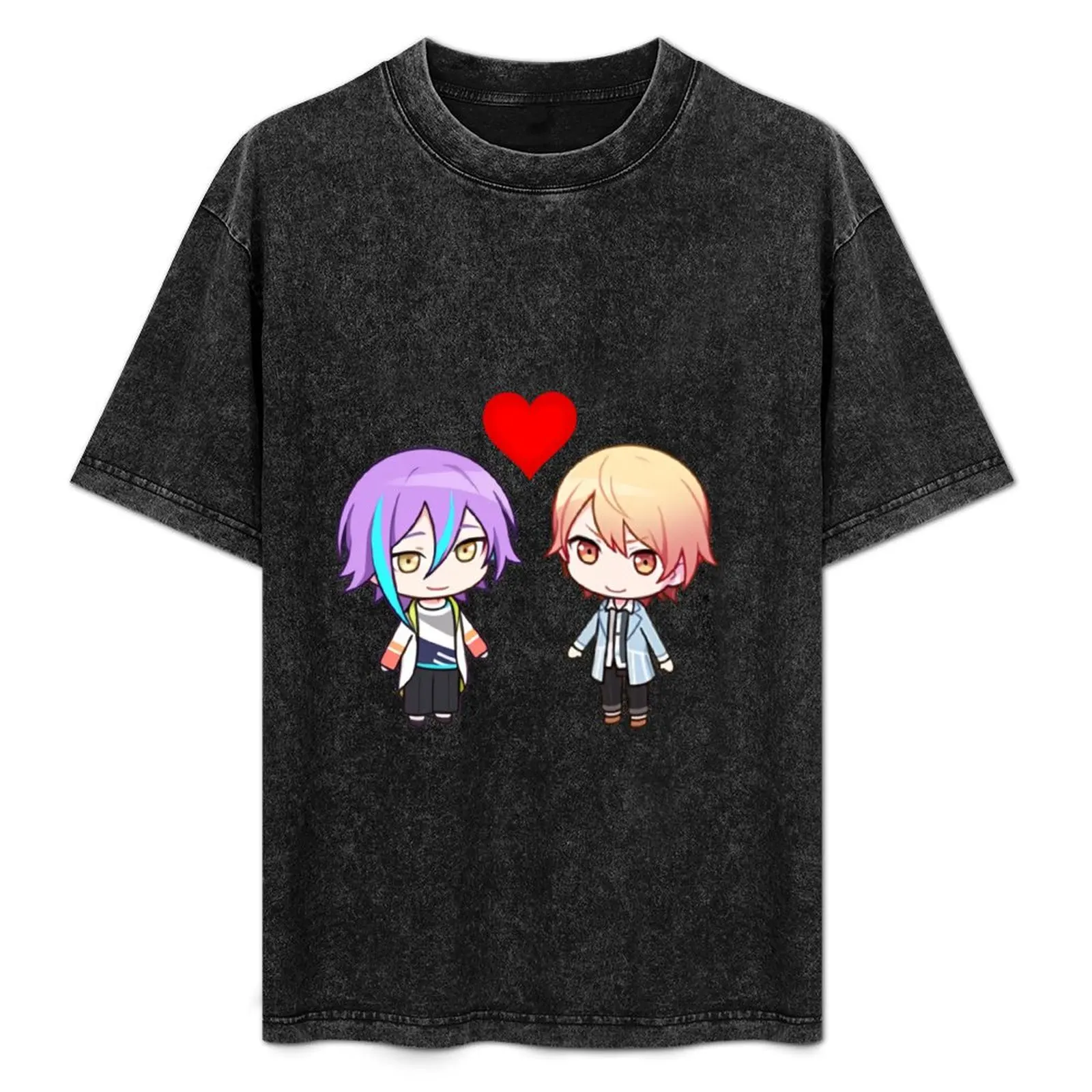 

rui kamishiro tenma tsukasa in love project sekai ruikasa T-Shirt Outdoor Sports Lightweight Tee