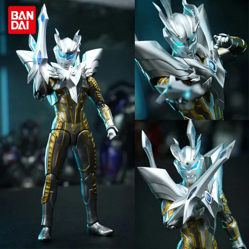 

Bandai Authentic SHF Ultraman Zero: Fully Articulated Finished Action Figure | Original Packaging, Ideal Anime Toy Gift for Kids