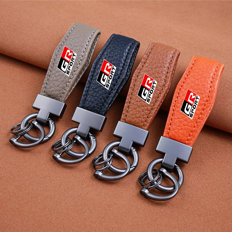 LLavero de coche, accesorios de coche, regalo, llavero de coche para Toyota GR Sport Gazoo Racing Yaris 86 Corolla Hilux Supra C-HR Accesorios