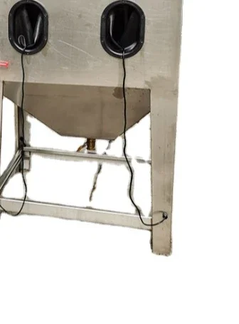 Hot sale dustless manual wet sand blasting cabinet water vapour sandblasting machine price