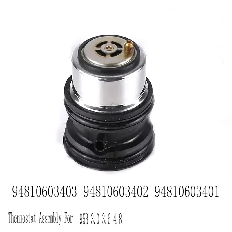 

NEW-2Pcs Thermostat Assembly For Porsche Panamera 970 Cayenne 92A Macan 95B 3.0 3.6 4.8 94810603403 94810603402 94810603401
