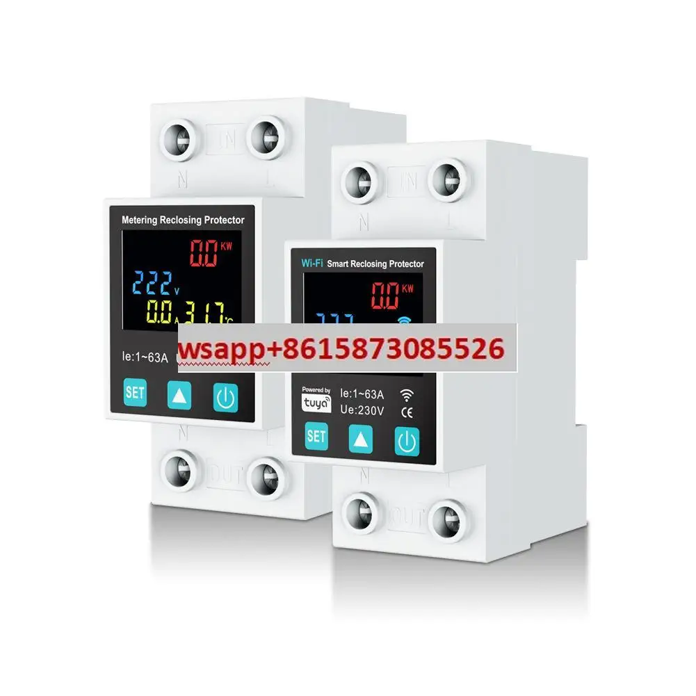 

Intelligent reclosing protector metering WiFi timing overcurrent overvoltage leakage protection circuit breaker