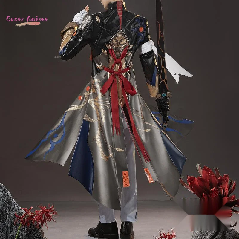 � �   CoserShapooh Game Honkai: Star Rail Blade Косплей Костюм Униформа Хэллоуин Вечеринка для Женщин Мужчин Карнавальный Реквизит