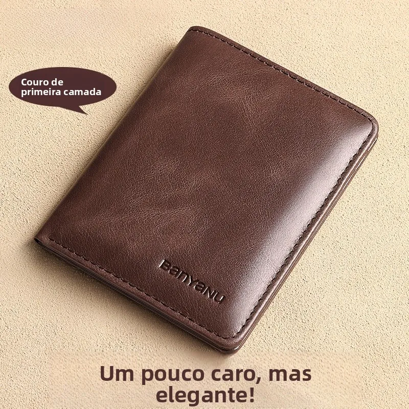 ultra-thin-top-layer-cowhide-leather-compact-wallet-men's-short-style-valentine's-day-card-holder-ladies-coin-purse