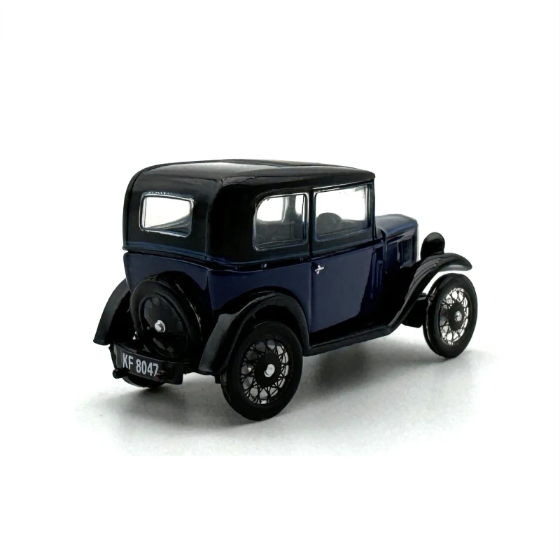 OXFORD 1:76 Scale Diecast Alloy Austin 7 RN Toys Vintage Cars Model Adult Classics Nostalgia Souvenir Gifts Static Display