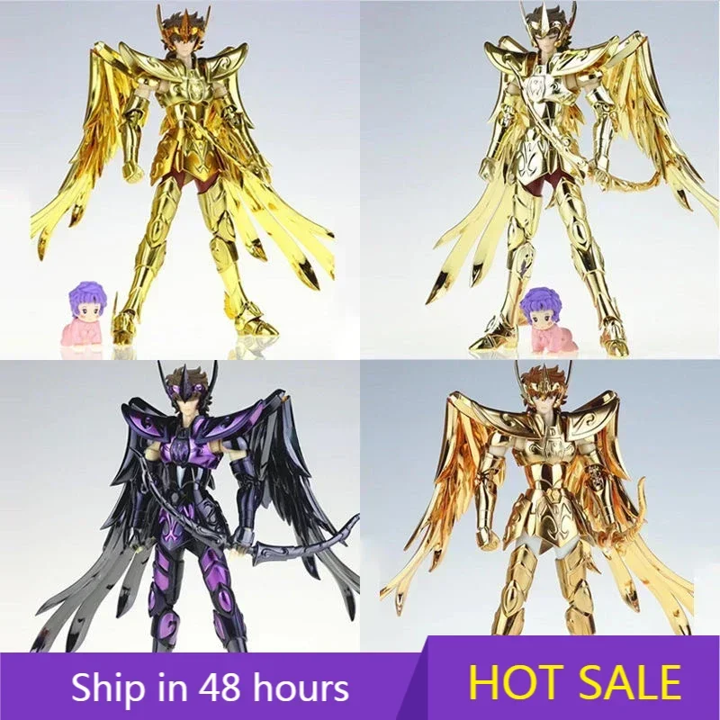 

JM.MST Model Saint Seiya Myth Cloth EXM Sagittarius Aiolos with Athena Baby Gold Knights of The Zodiac Anime Action Figure Toys