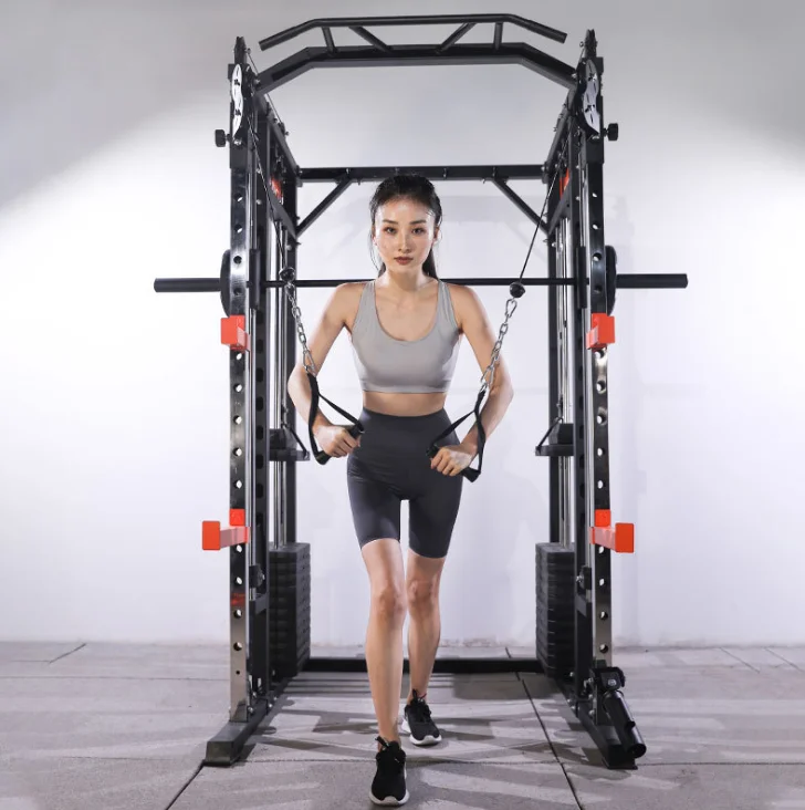 Fitnessapparatuur Multifunctioneel Power Squat Rack Power Cage 009s 1
