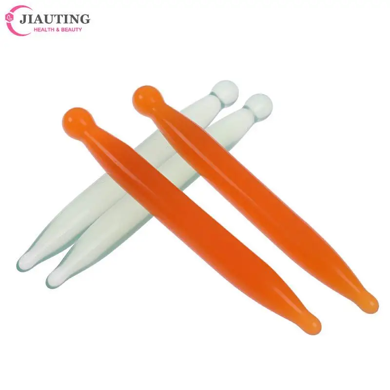 Natural Resin Traditional Beauty Reflexology Massage Stick Relax Face Eye Reflexology Foot Face Body Massage Reflexology Tool