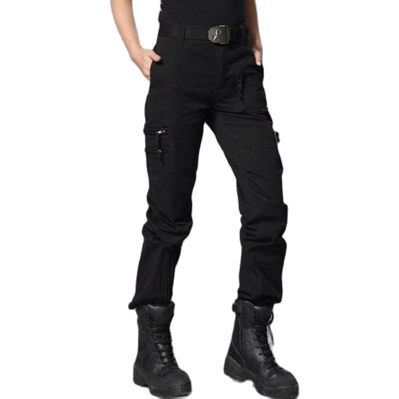 New Women 101 Cargo Pants Military Clothing Tactical Pants Multi-Pocket Cam Cotton Trousers