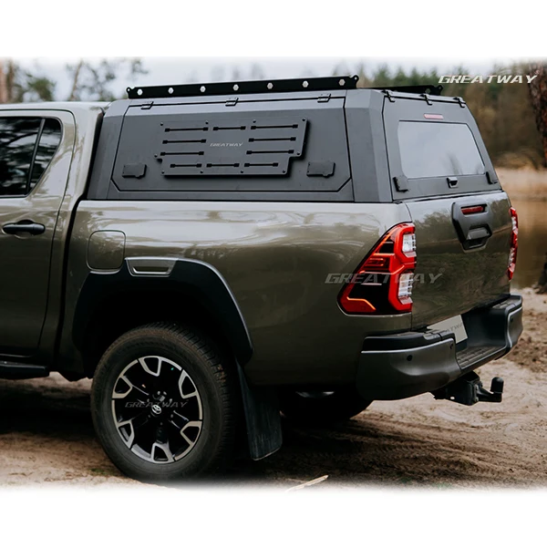 Cubierta de aleación de aluminio para camioneta, toldo Dmax para camioneta 4x4 para FORD RANGER TOYOTA REVO