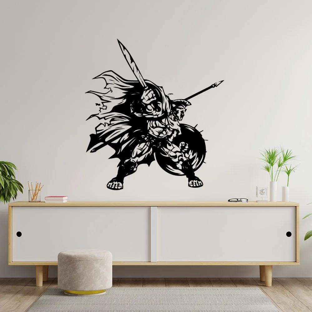 Sparta Wall Art Decal Wall Stickers Pvc Material For Kids Room Living Room Home Decor Wall Decoration Murals