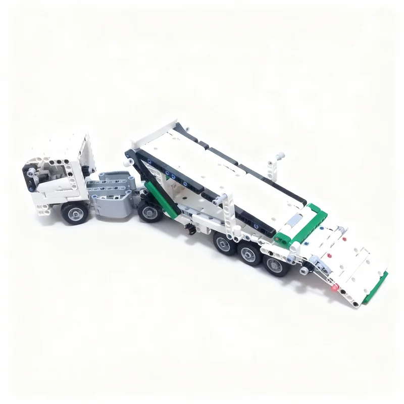 

529pcs MOC Volvo FH16 Aero Car Trailer Technical Model Building Blocks Construction Toy Christmas Gifts DIY Creative Idea Brick