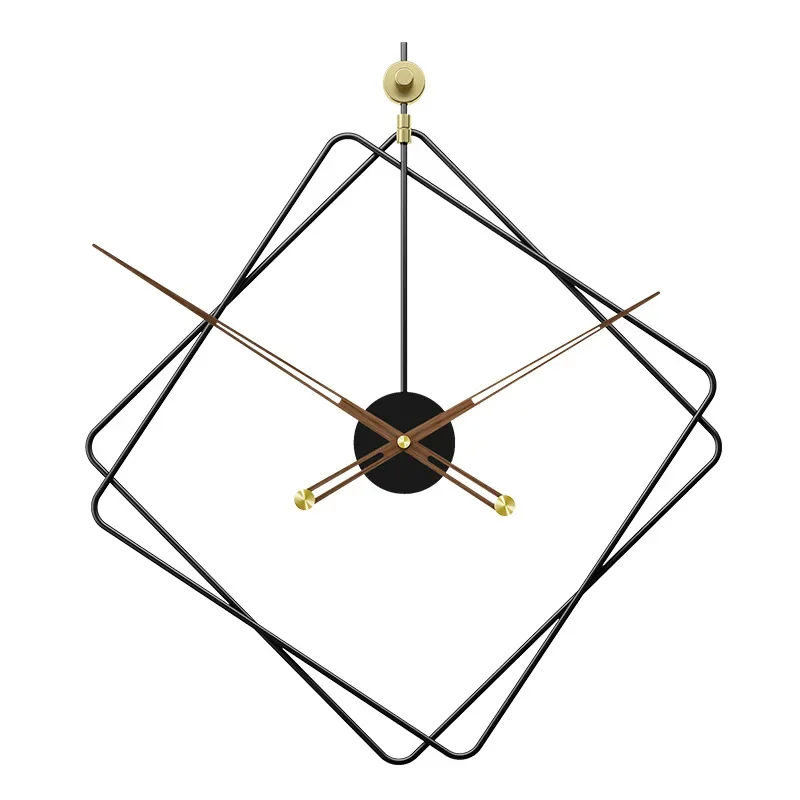 Creative Iron Wall Clock Simple Silent Fashion Design Modern Decor for Living Room Home Office