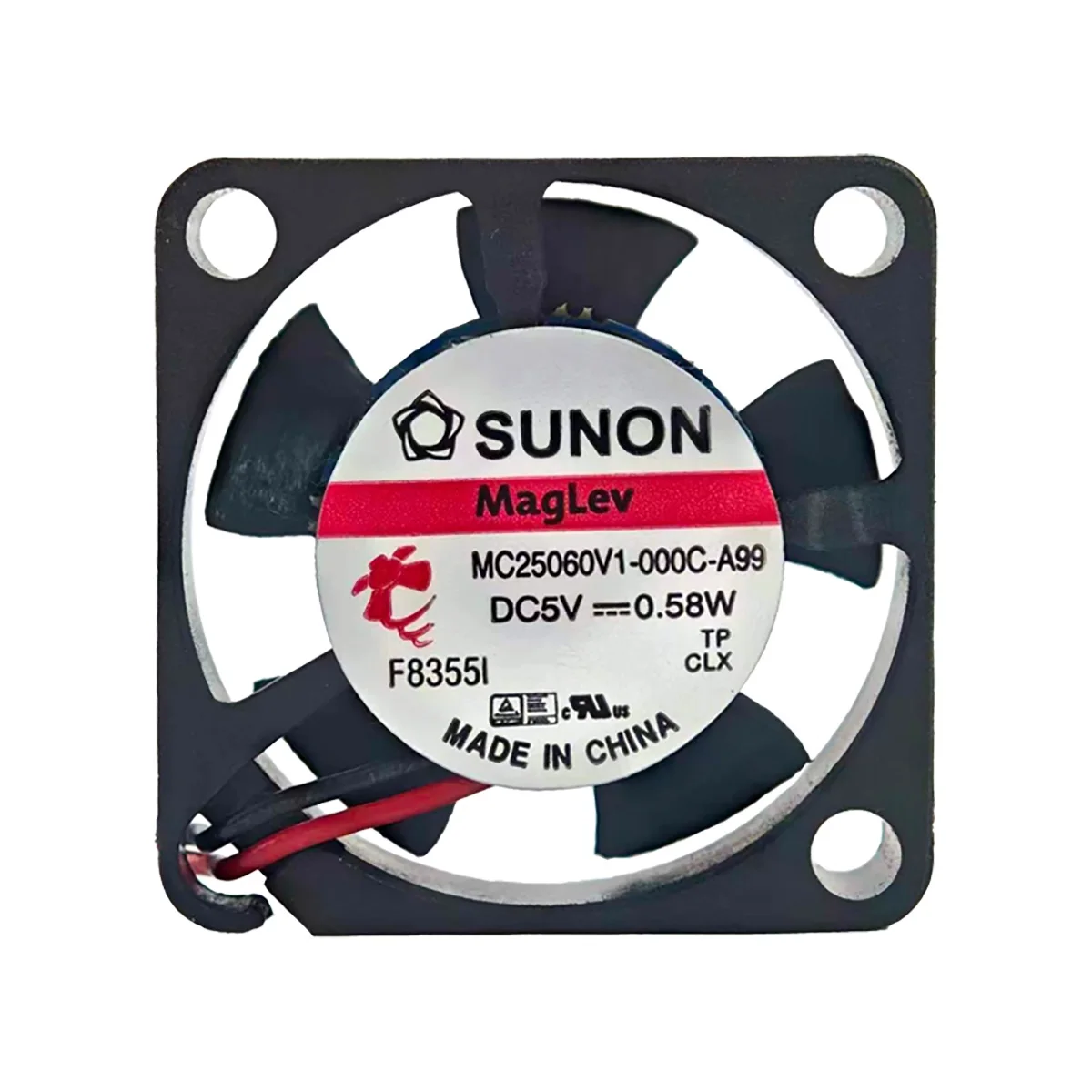 Original MC25060V1-000C-A99 5V 0.58W 2506 Small Cooling Fan