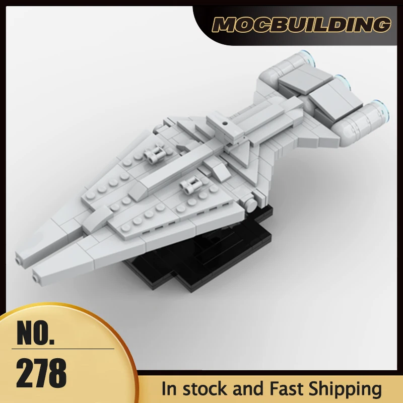 Space Movie Series Model 1:1455 Class Cruiser MOC Building Blocks Navy Versatile Warship DIY Assembly Bricks Toys Creative Gifts