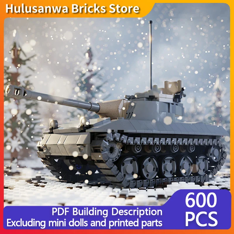 

M18 Tank Destroyer Model MOC Building Bricks War Equipment Modular Technology Gifts Holiday Assemble Children Toys Suit