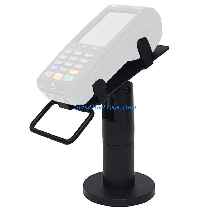H37F Adjustable POS Terminal Mount With Cable Management Rotatable POS Machine Stand For Retail Stores Countertops